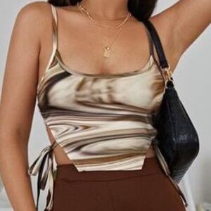 SHEIN | Tie Side Cami Top